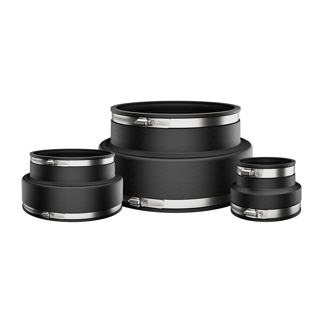 Fernco Standard Flexible Couplings in a range of sizes