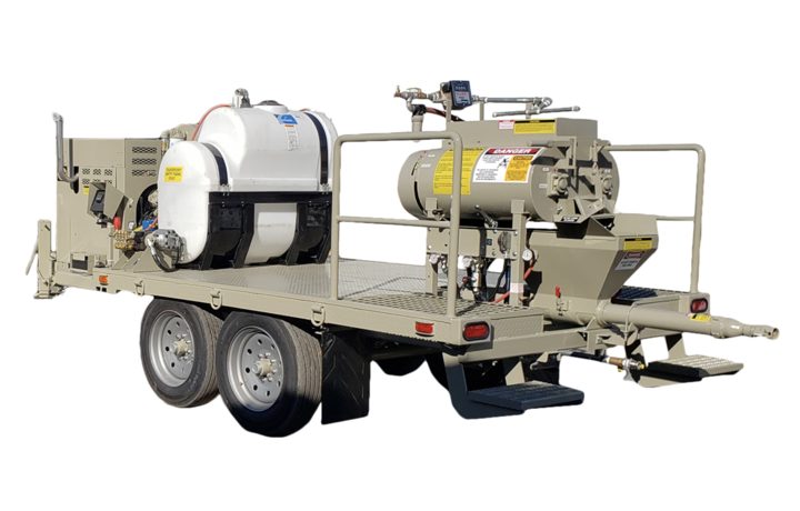 Flatbed Strong-Seal spray rig